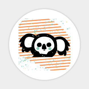 Halloween Skeleton Koala Magnet